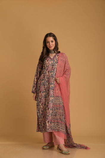 Cotton Printed Kurta Set