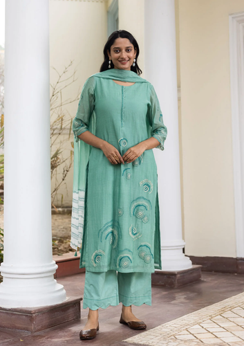 Embroidered Kurta Set